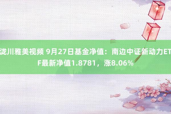 泷川雅美视频 9月27日基金净值：南边中证新动力ETF最新净值1.8781，涨8.06%