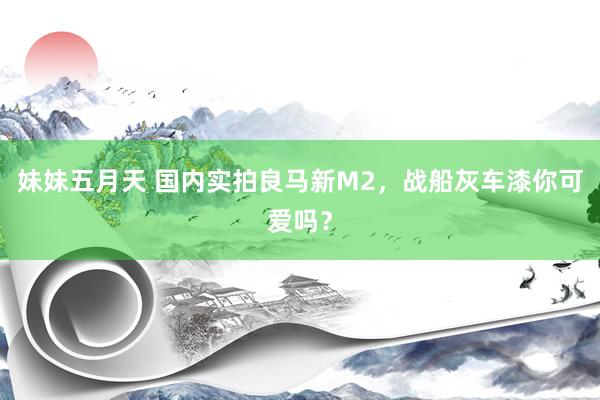 妹妹五月天 国内实拍良马新M2，战船灰车漆你可爱吗？